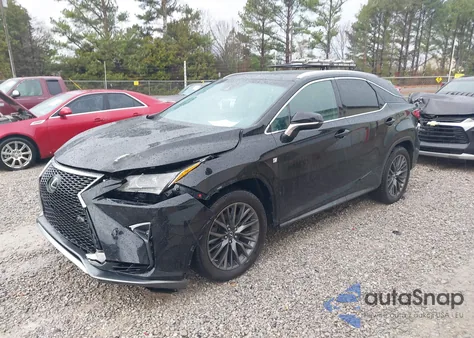2016 Lexus Rx 350 F Sport z USA, uszkodzony, nr VIN 2T2BZMCA6GC049564